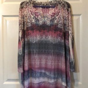 Super Cute Multi Color 2X Top